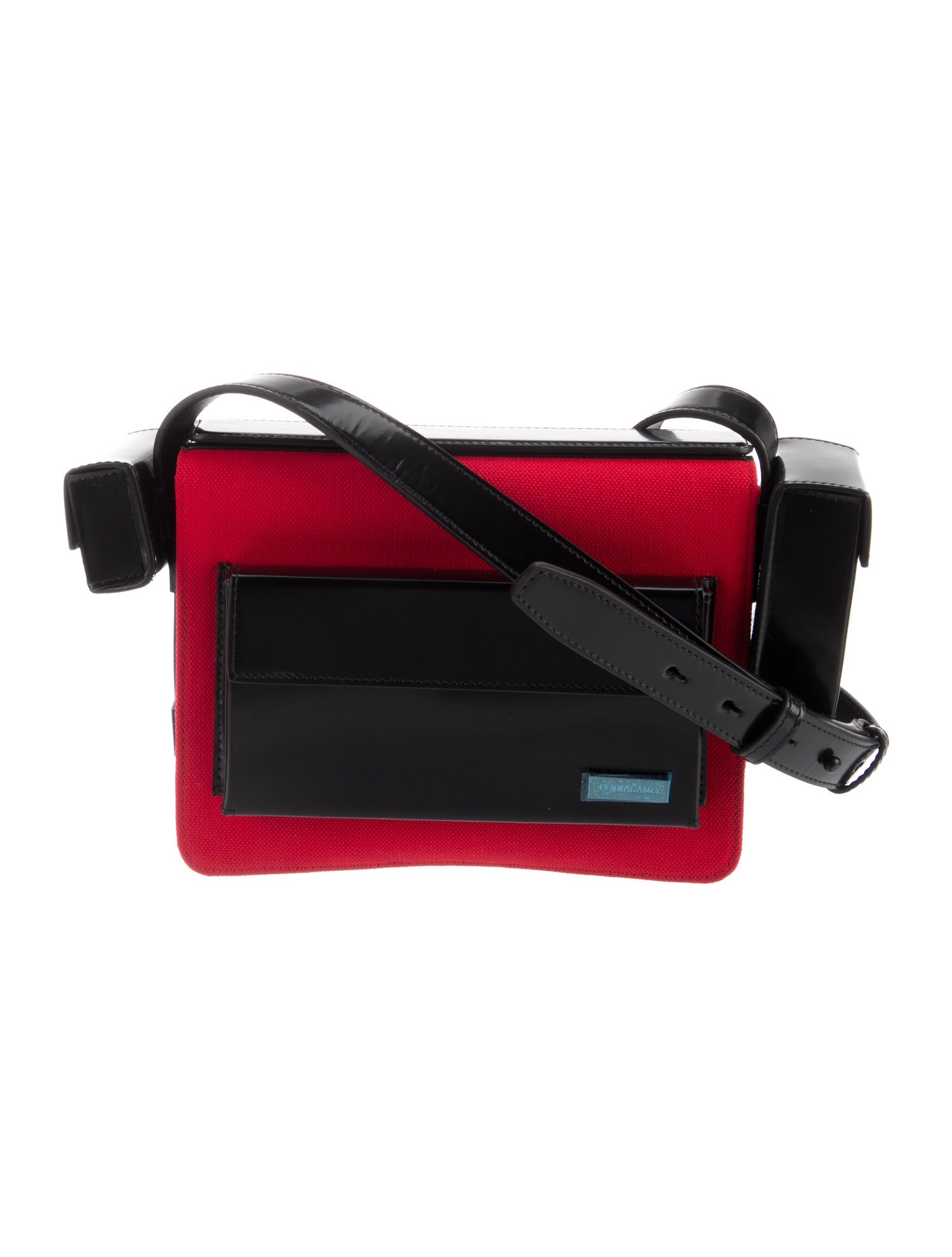 Ferragamo Saffiano Leather Crossbody Bag