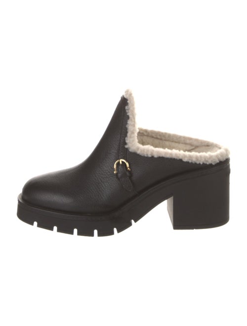 Ferragamo Leather Mules