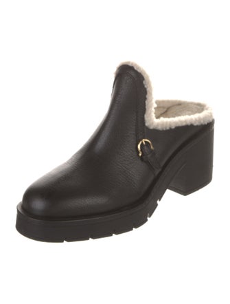 Ferragamo Leather Mules