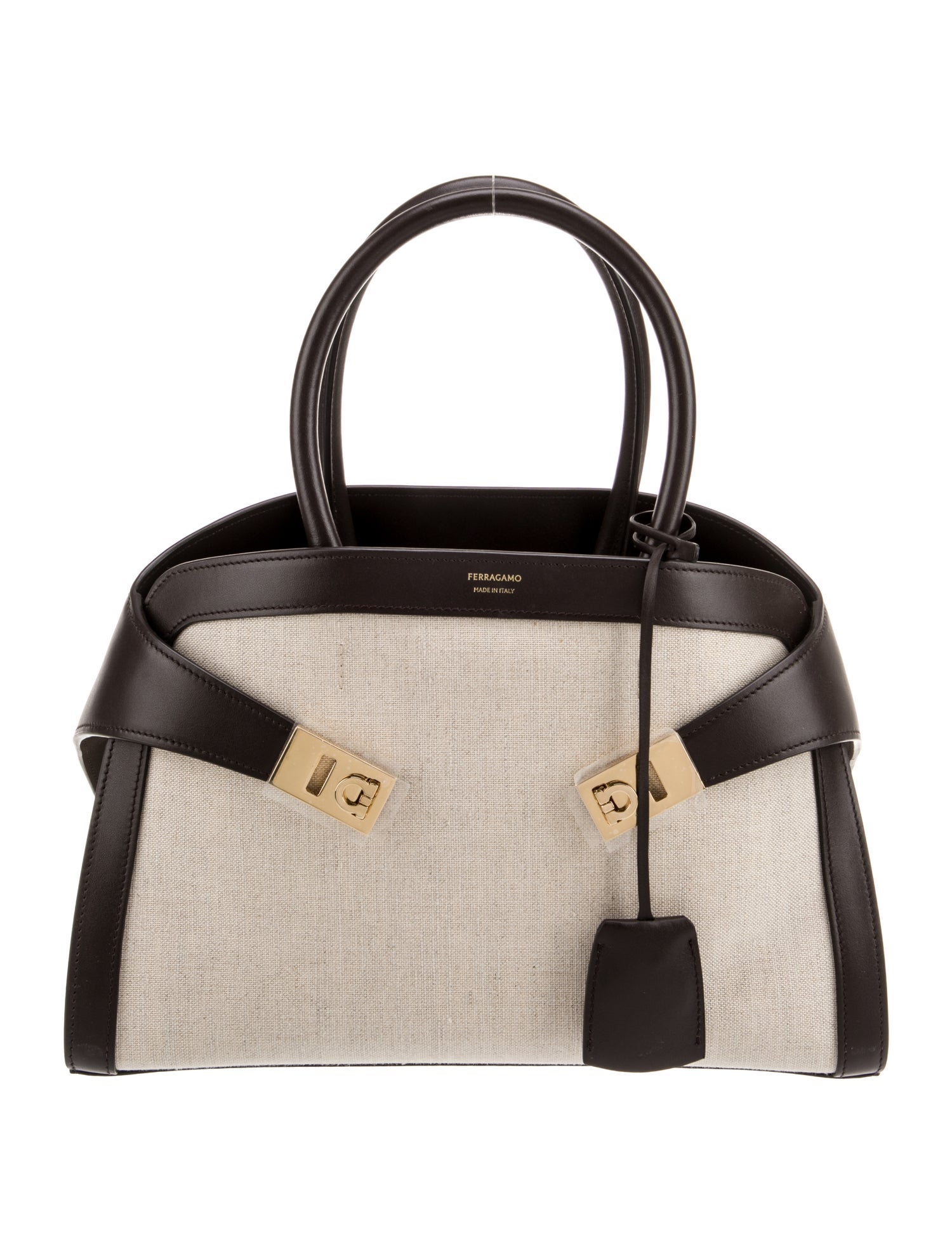 Ferragamo Leather Hug Small