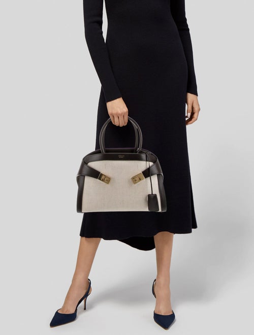 Ferragamo Leather Hug Small