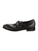Ferragamo Leather Monk Straps