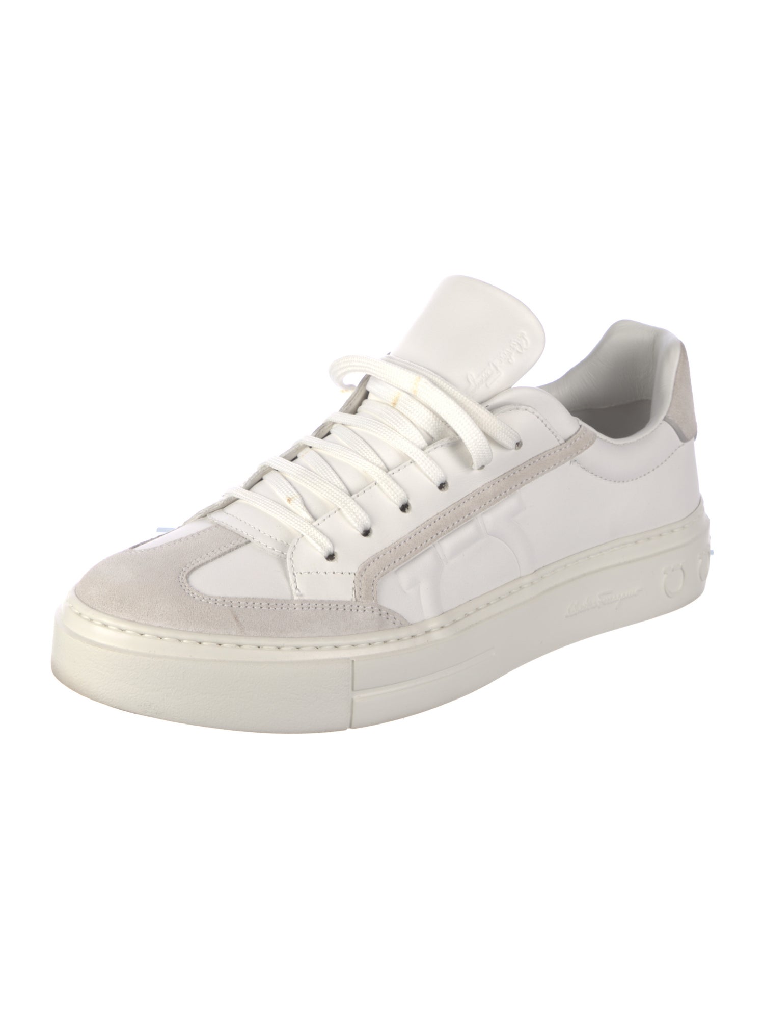 Ferragamo Leather Sneakers
