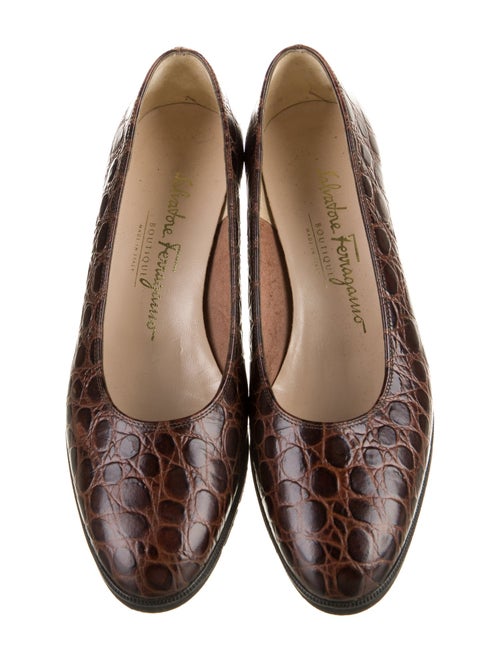 Salvatore Ferragamo Leather Pumps