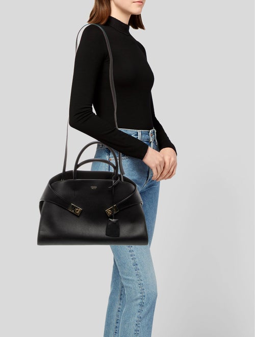 Ferragamo Gancini Small Hug Handbag