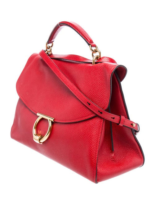 Salvatore Ferragamo Gancini Top Handle Bag