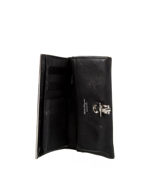 Ferragamo Leather Continental Wallet