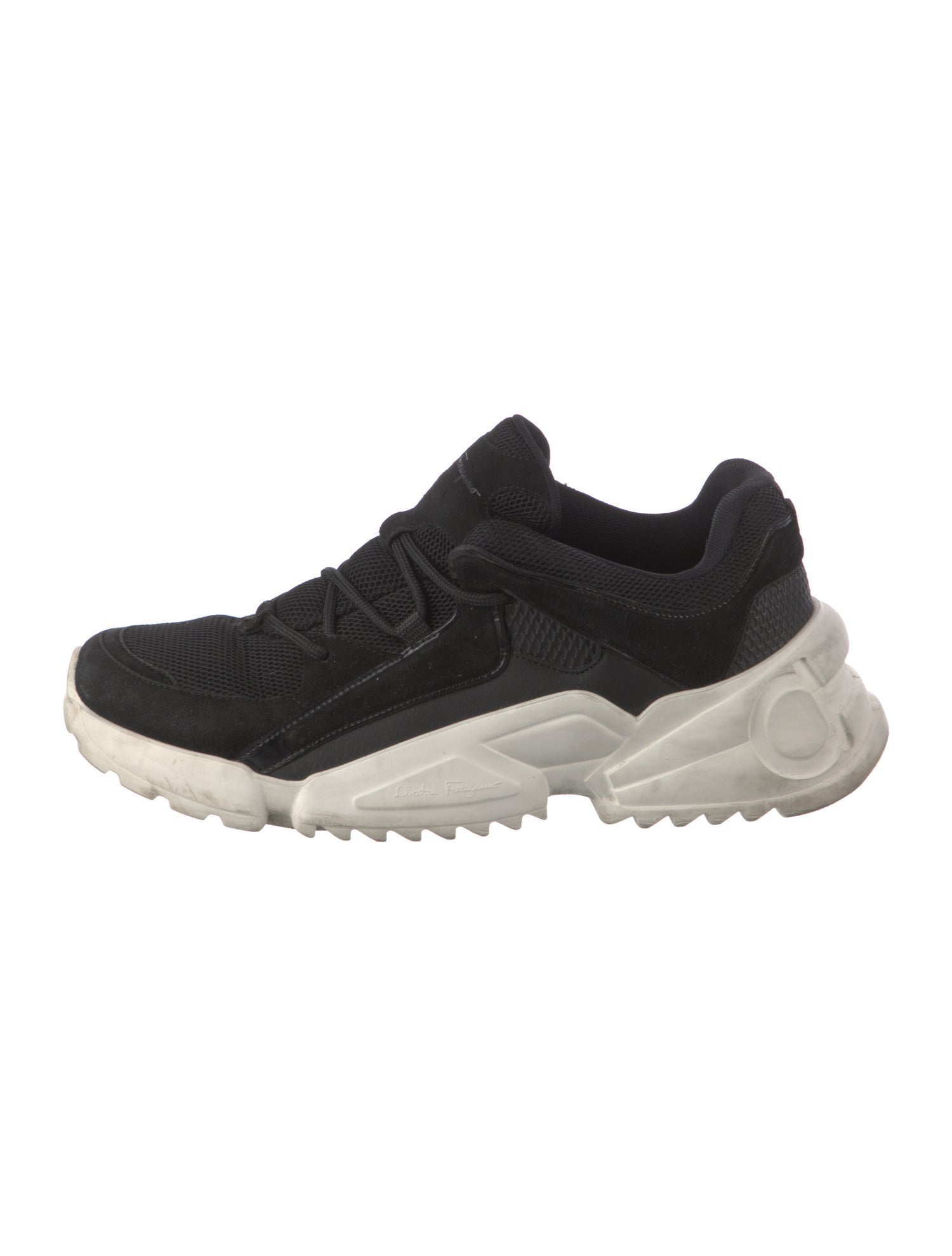 Ferragamo Nylon Athletic Sneakers