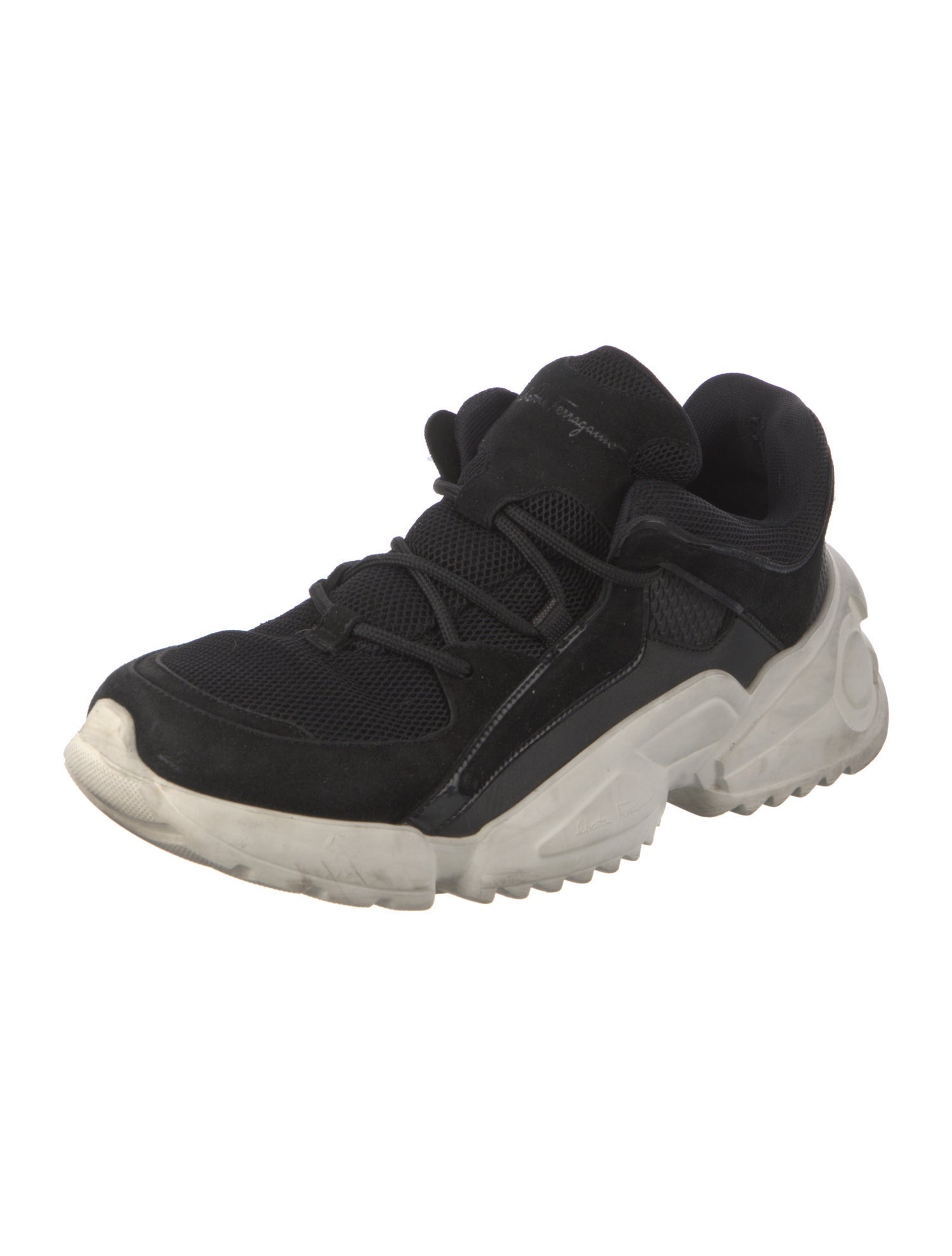 Ferragamo Nylon Athletic Sneakers