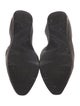 Ferragamo Leather Bow Accents Ballet Flats