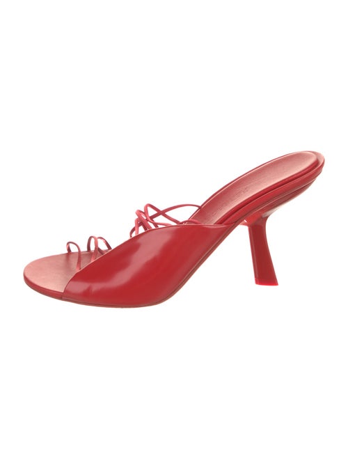 Ferragamo Leather T-Strap Sandals