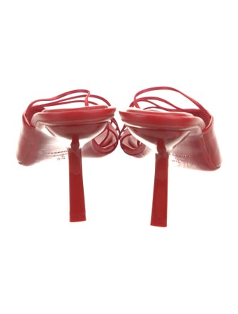 Ferragamo Leather T-Strap Sandals