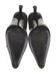 Ferragamo Gancini Logo Leather Pumps