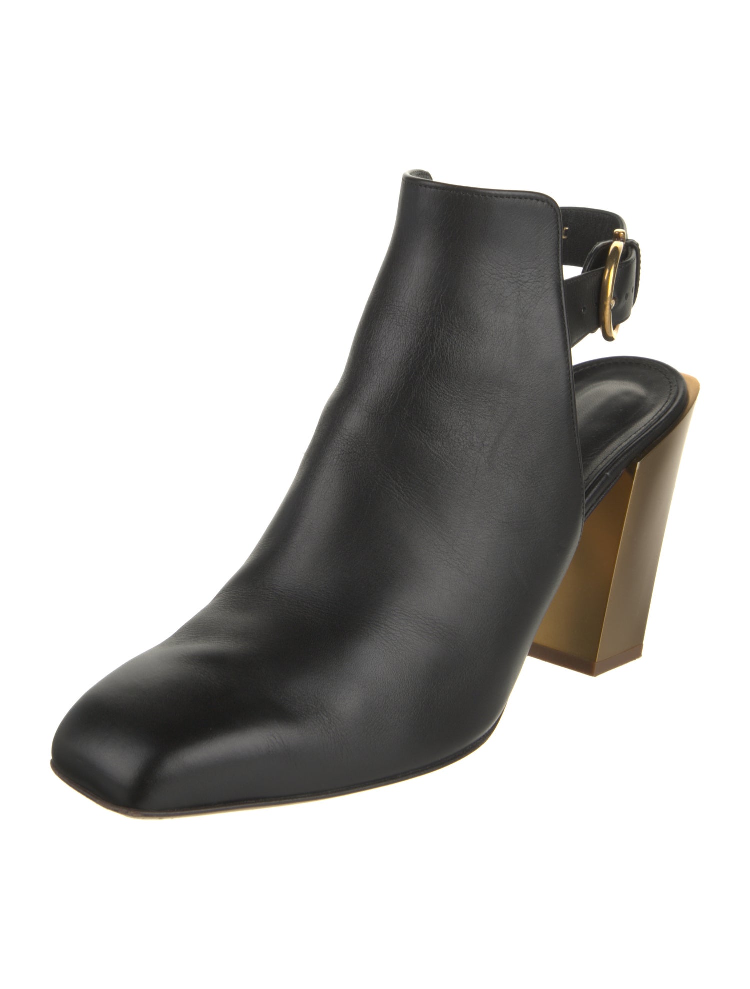 Ferragamo Leather Slingback Pumps