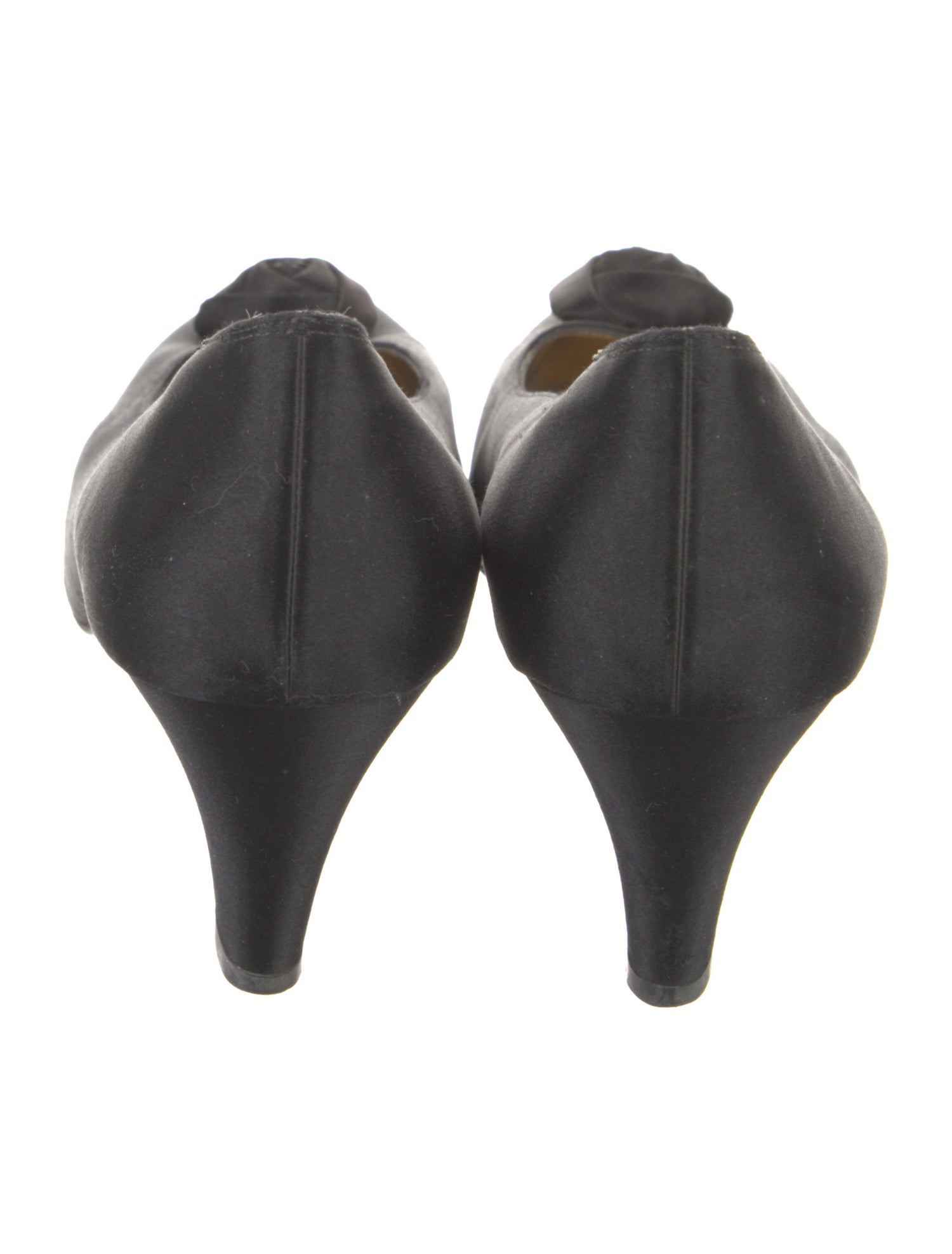 Ferragamo Satin Pumps