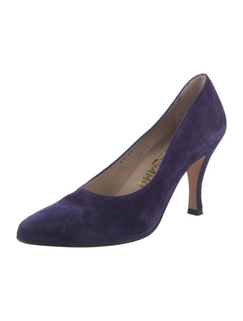 Ferragamo Suede Pumps