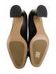 Ferragamo Vara Bow Accent Leather Pumps
