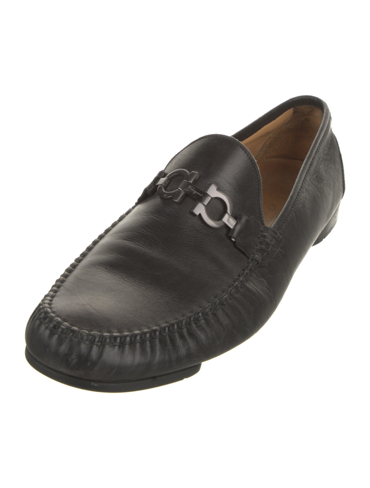 Ferragamo Leather Drivers