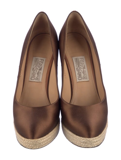 Ferragamo Satin Pumps