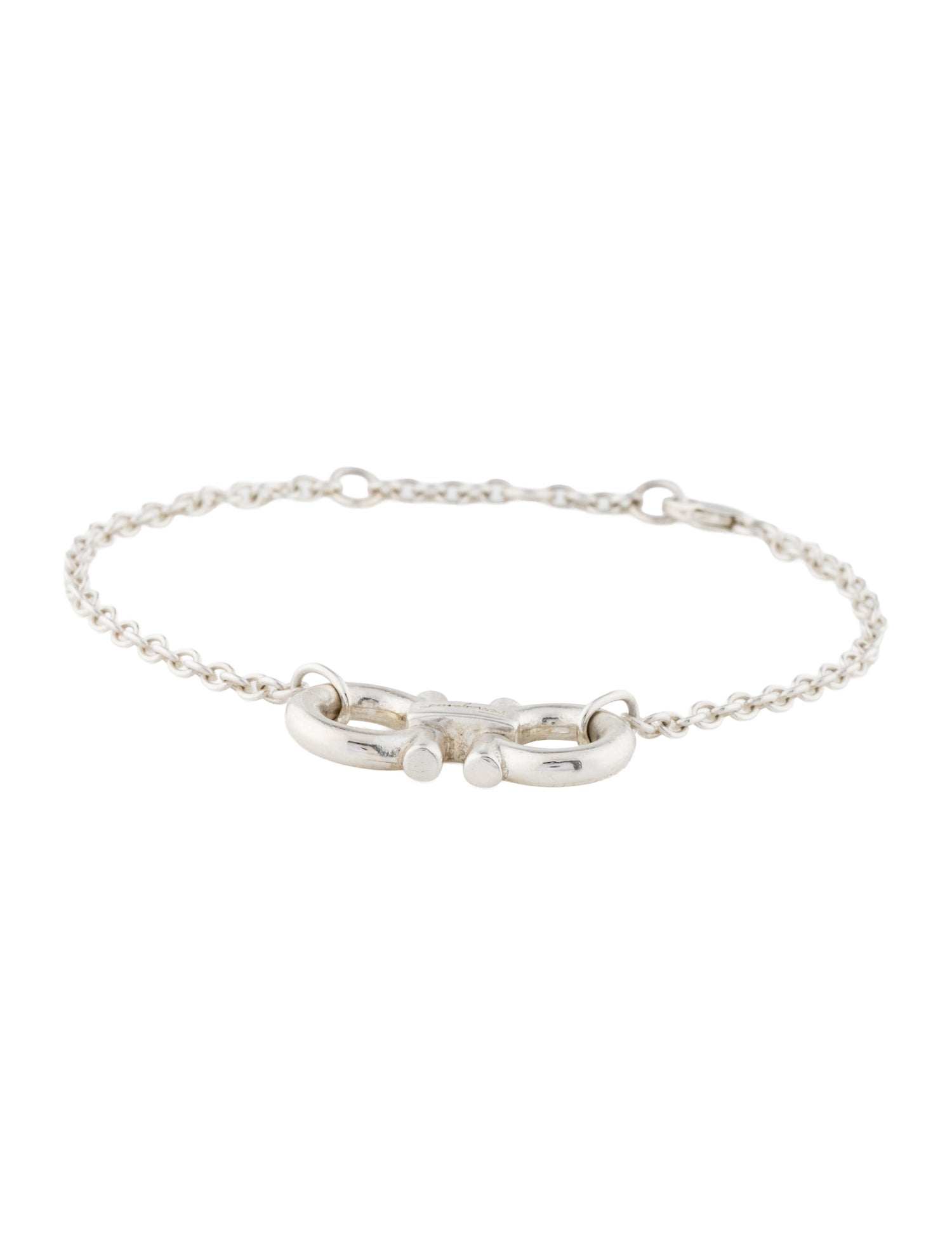 Ferragamo Gancini Station Bracelet