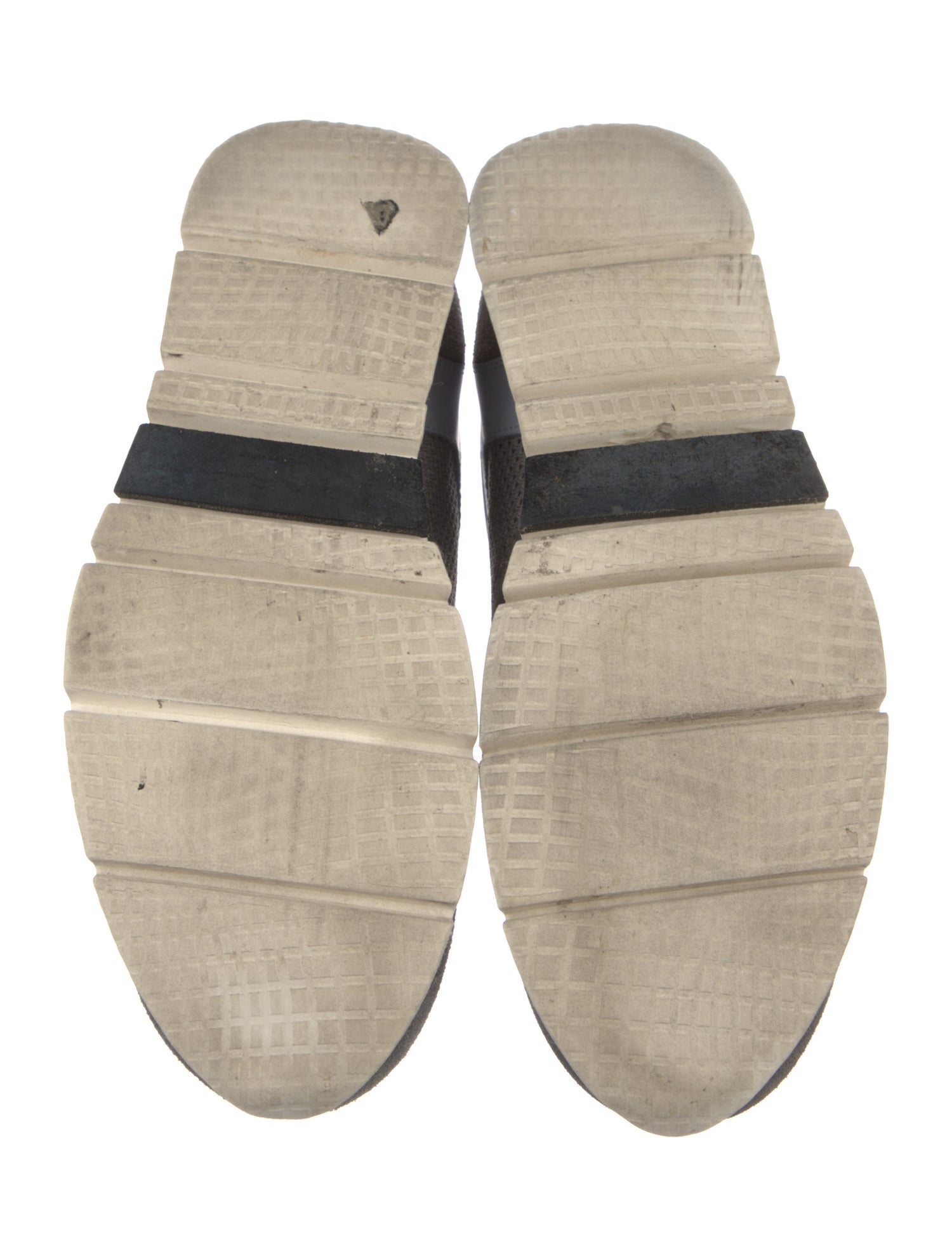 Ferragamo Colorblock Pattern Athletic Sneakers