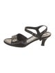 Salvatore Ferragamo Leather Slingback Sandals