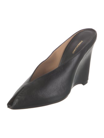 Ferragamo Alicia Leather Mules