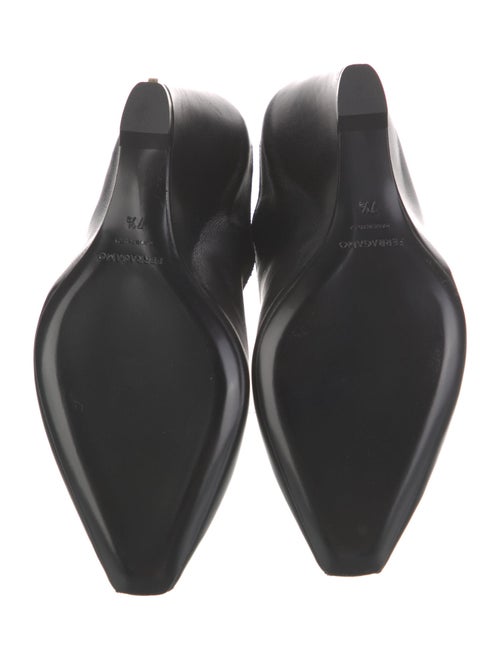 Ferragamo Alicia Leather Mules