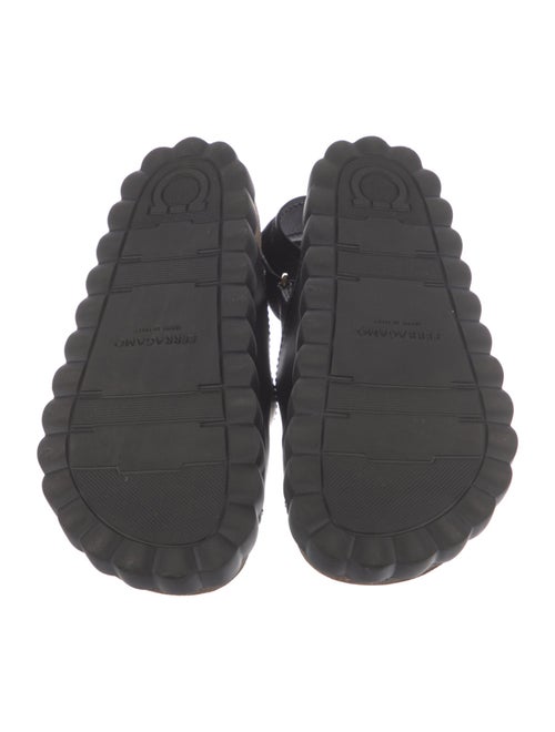 Ferragamo Leather Slingback Flats