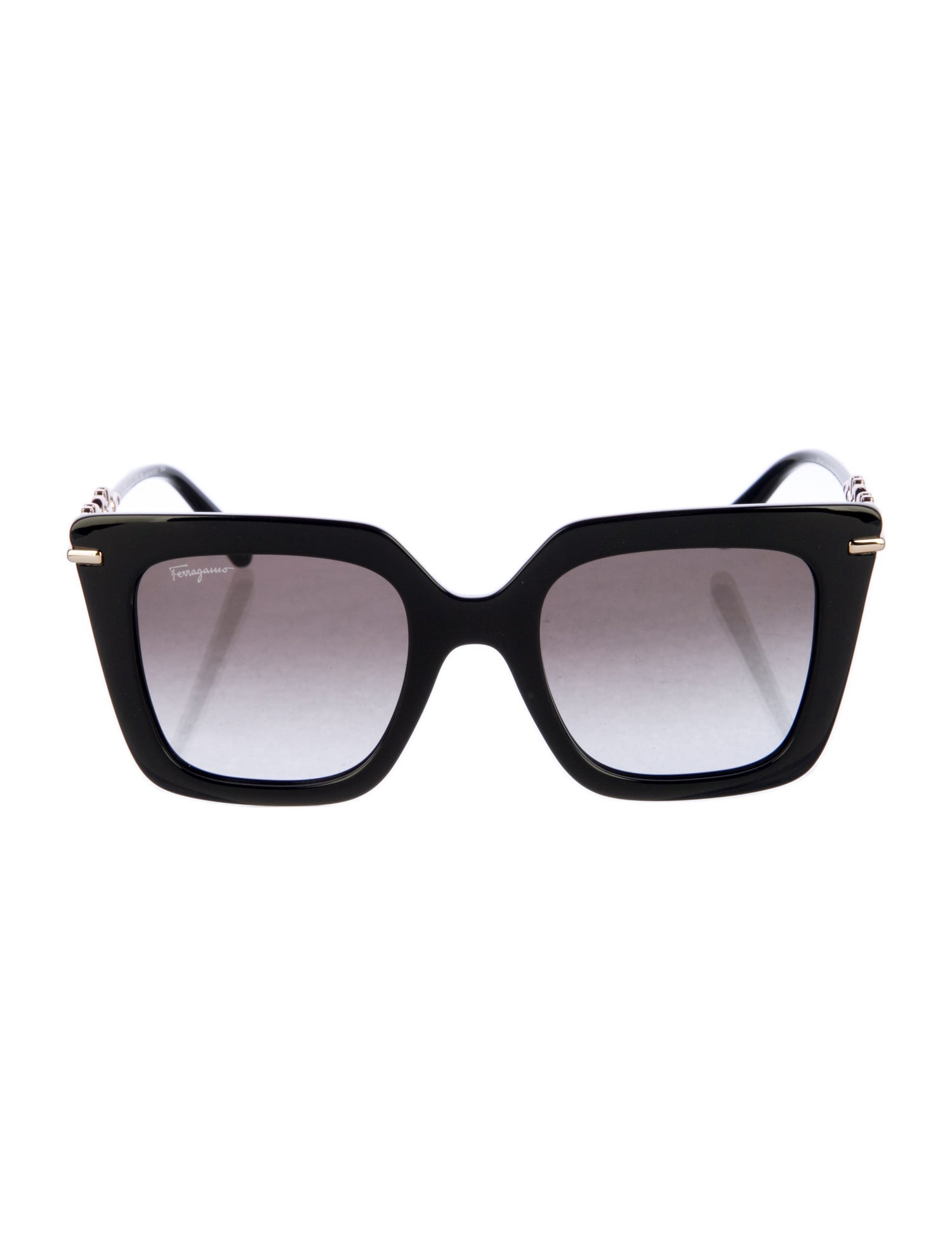 Salvatore Ferragamo Oversize Gradient Sunglasses