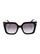 Salvatore Ferragamo Oversize Gradient Sunglasses