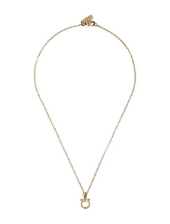 Ferragamo Gancini Pendant Necklace