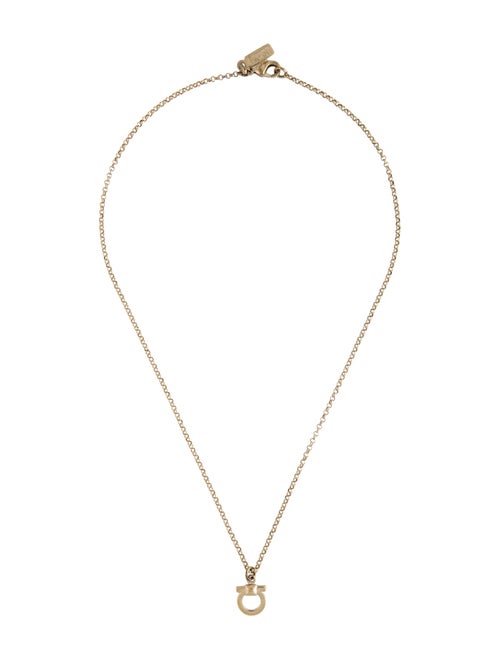 Ferragamo Gancini Pendant Necklace