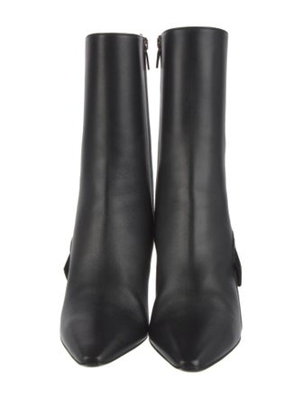 Ferragamo Leather Sock Boots