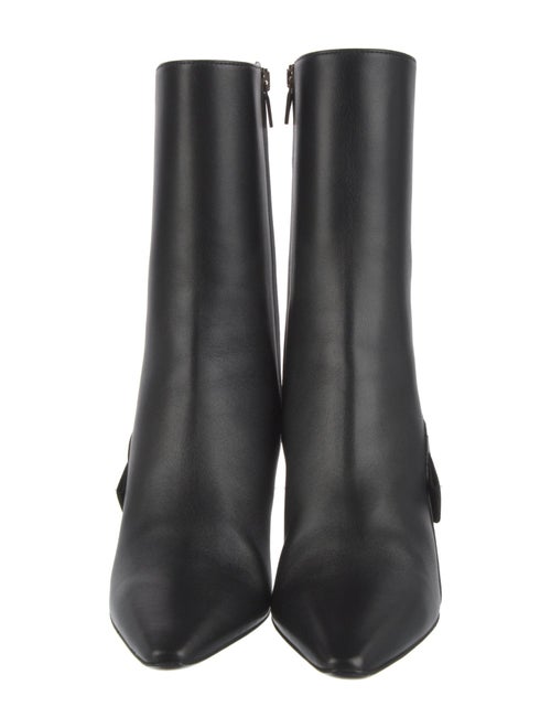 Ferragamo Leather Sock Boots