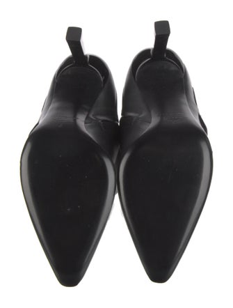 Ferragamo Leather Sock Boots