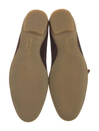 Ferragamo Suede Flats