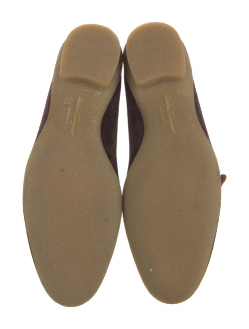 Ferragamo Suede Flats
