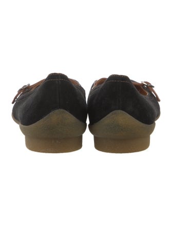 Ferragamo Suede Flats