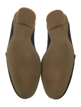 Ferragamo Suede Flats