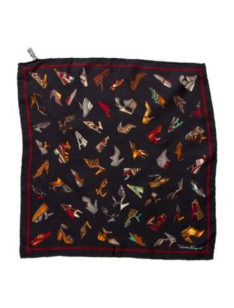 Ferragamo Silk Printed Scarf