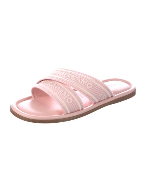 Ferragamo Leather Slides