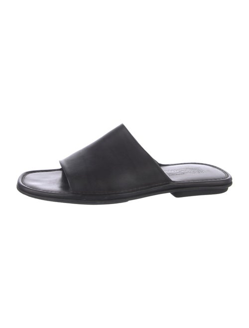 Ferragamo Leather Slides