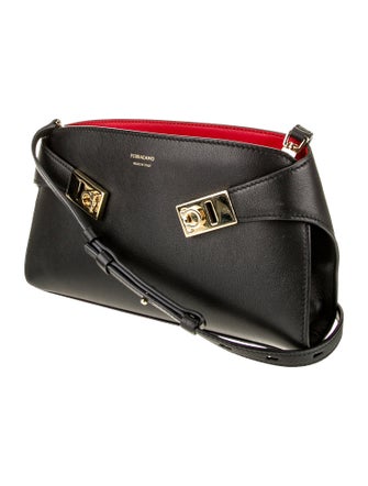 Ferragamo Leather Shoulder Bag