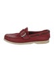 Ferragamo Leather Boat Shoes