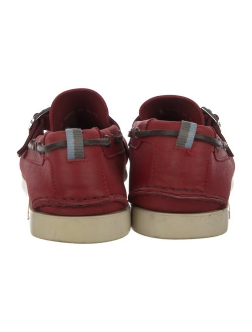 Ferragamo Leather Boat Shoes