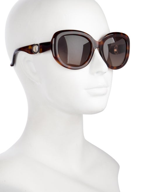 Salvatore Ferragamo Oversize Gradient Sunglasses