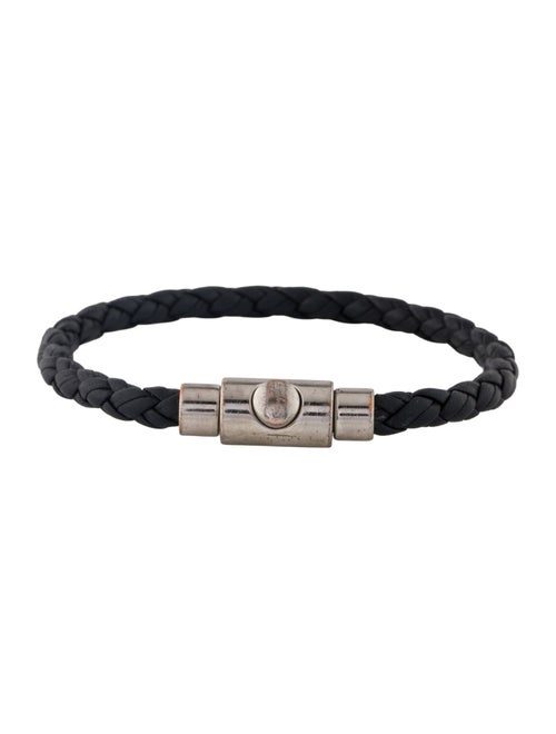 Ferragamo Leather Braided Wrap Bracelet