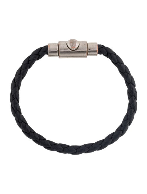 Ferragamo Leather Braided Wrap Bracelet