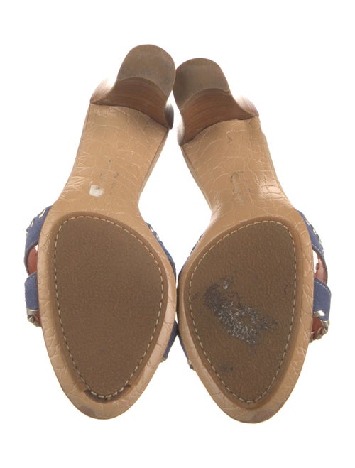 Ferragamo Leather Slides